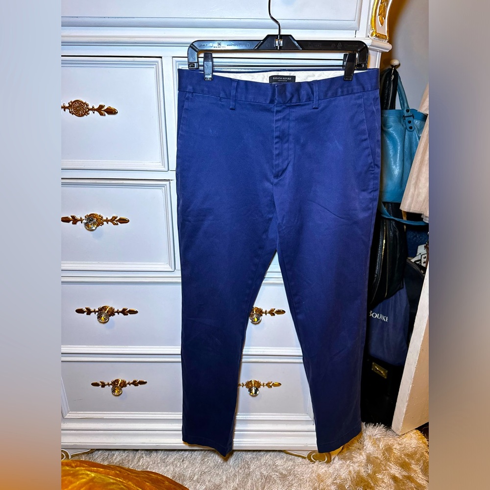 Banana Republic ‘Aiden Chino’ in ‘Magical Blue’ Size 31x30 - Picture 17 of 17